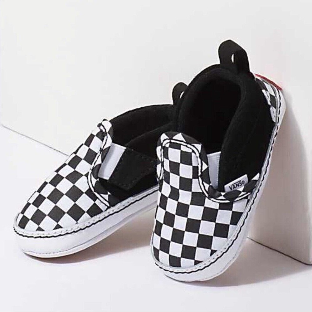 Vans Kids Checkered Slip-On Sneakers